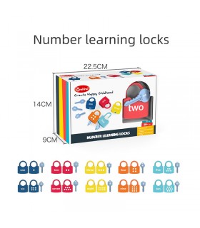 Numbers Learning Locks