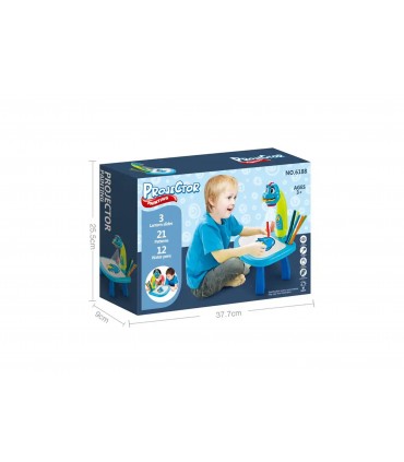 Projector Painting Table-Blue