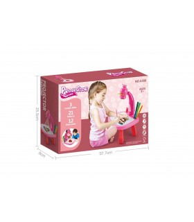 Projector Painting Table-Pink