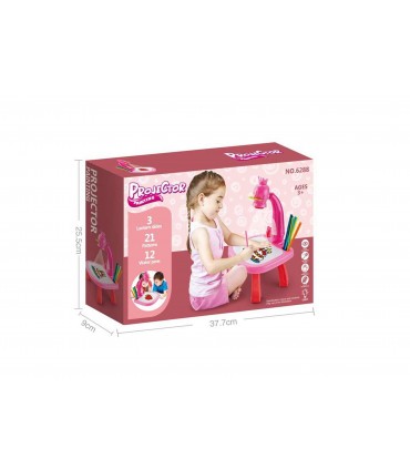 Projector Painting Table-Pink