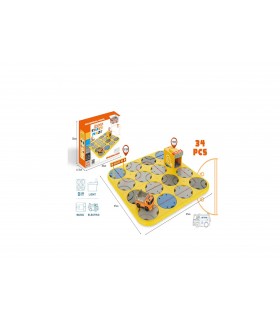 Smart Road Construction Toy-Yellow