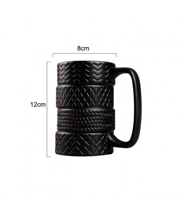 The Black Wheels Mug