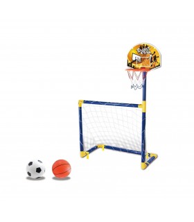 Football Goal & Basketball Ring