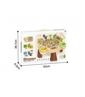 طاولة الديناصور الصياد الإلكترونبة الدوّارة