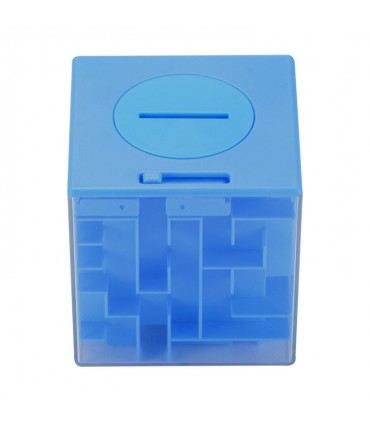 Maze Money Box -Blue