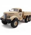 Military Truck Desert Yellow