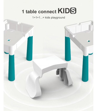 Building Block with Table And Chair