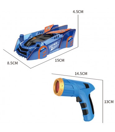 Car tracking laser and climbing walls- Red