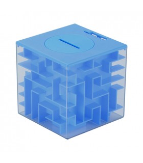 Maze Money Box -Blue
