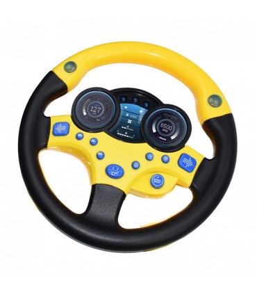 محاكاة عجلة القيادة -صفراء
