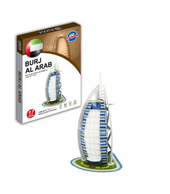 Burj AlArab 3D puzzle