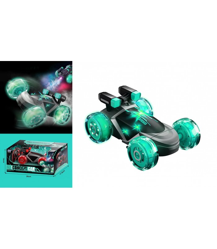 Concept Electric Car with Spray Tires