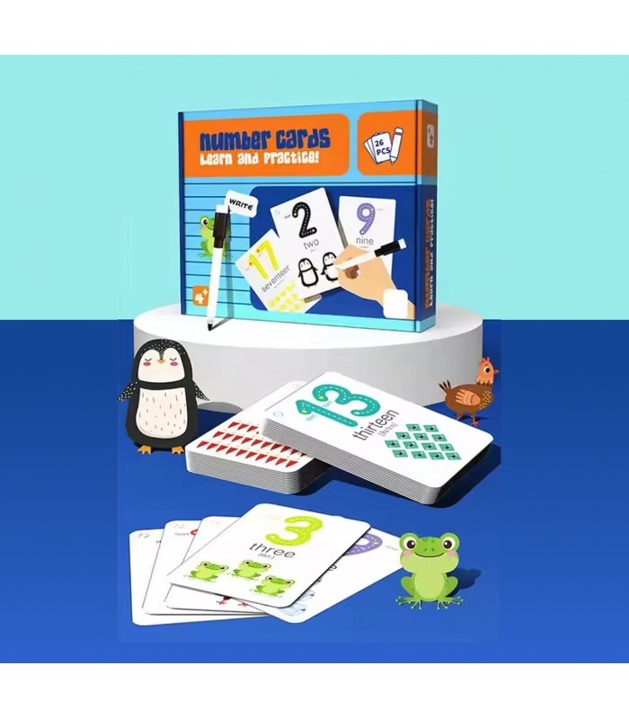 Numbers Cards Learn & Practice