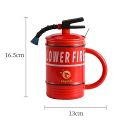 Fire Extinguisher Ceramic Mug
