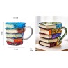 Novelty Painted Books Mug