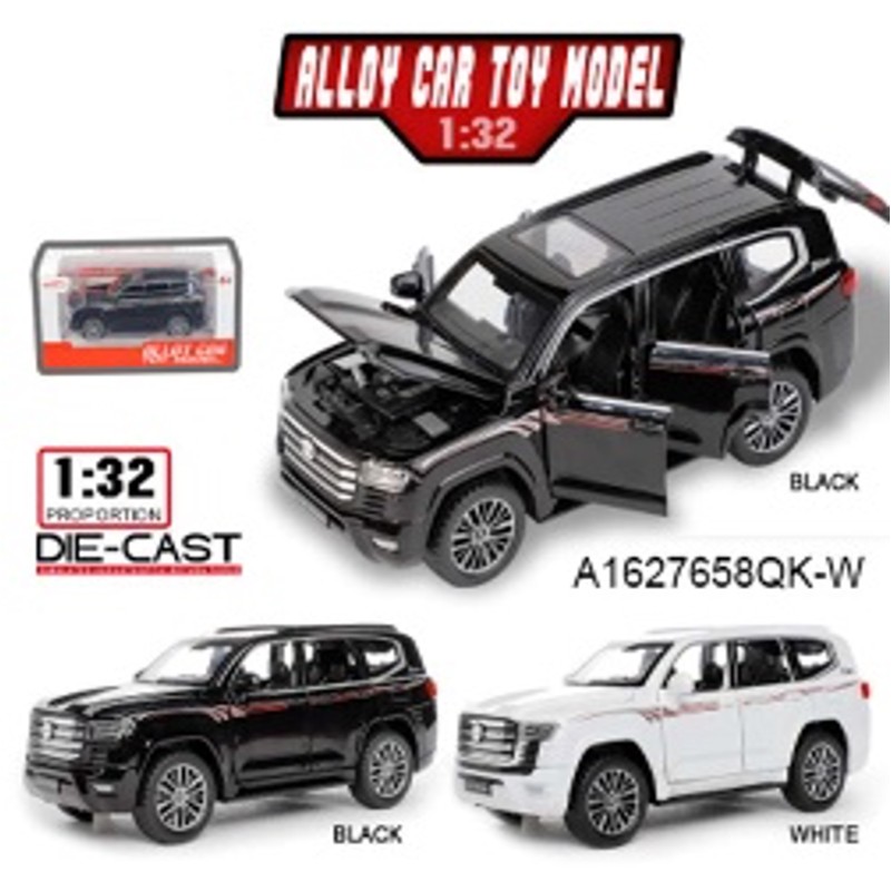 Land Cruiser Car-Black 1:32