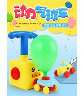 Balloon Air Pressure Car - Green